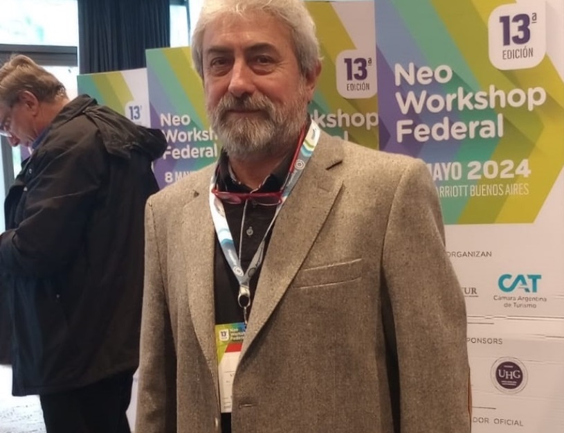 Raúl Moreira, presidente de la Cámara de Turismo de Tolhuin